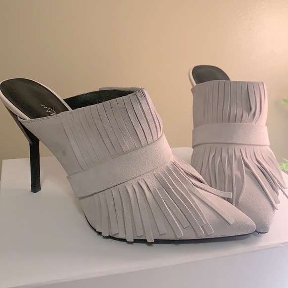 Philip Lim “Martini” Fringe Mules - Picture 2 of 6
